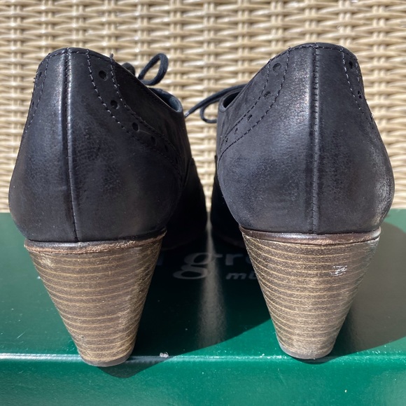 PAUL GREEN Black Nubuck Booties - Picture 8 of 12